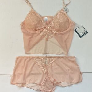 Rene Rofe Lace Cami Set
